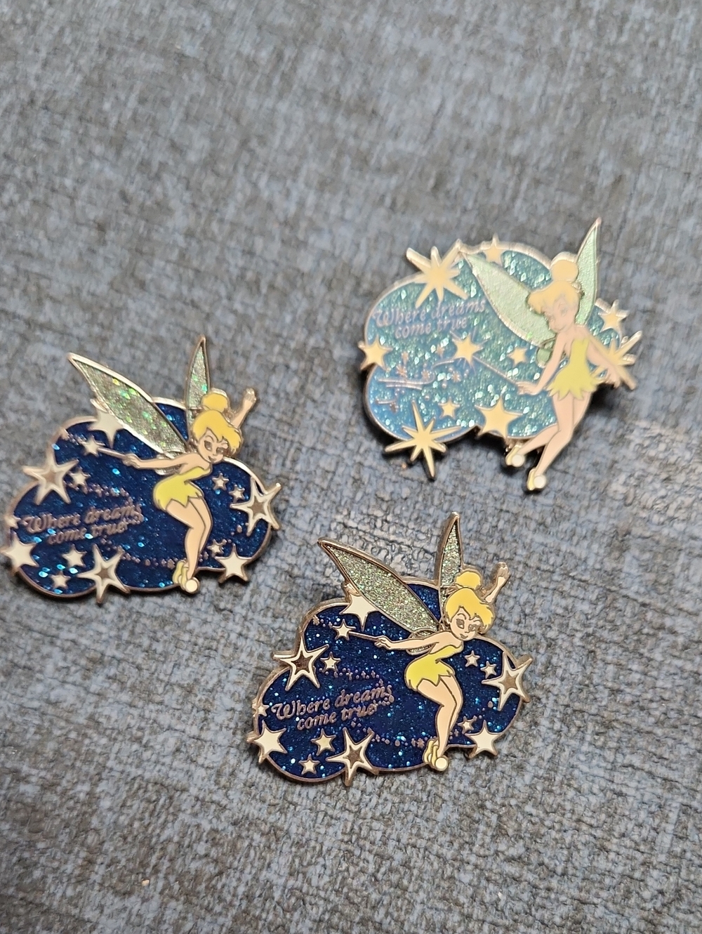 Disney Exclusive Tinker Bell Pixie Dust Pin Trading Pin